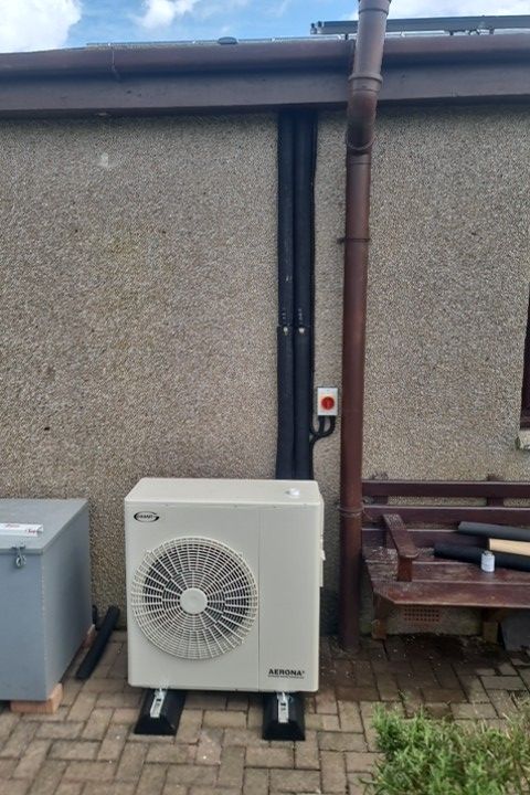 Air source heat pump outdoor unit